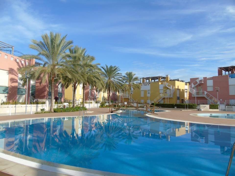 Atico Del Sol Laguna Beach Vera Playa Bagian luar foto